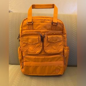 Lug Jumper Convertible Backpack Tote Bag Amber Yellow NWT’s